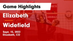 Elizabeth  vs Widefield  Game Highlights - Sept. 15, 2022