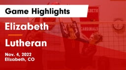 Elizabeth  vs Lutheran  Game Highlights - Nov. 4, 2022