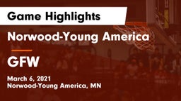 Norwood-Young America  vs GFW  Game Highlights - March 6, 2021