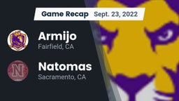 Recap: Armijo  vs. Natomas  2022