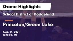 School District of Dodgeland vs Princeton/Green Lake  Game Highlights - Aug. 24, 2021
