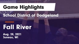 School District of Dodgeland vs Fall River  Game Highlights - Aug. 28, 2021