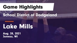 School District of Dodgeland vs Lake Mills  Game Highlights - Aug. 28, 2021