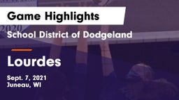 School District of Dodgeland vs Lourdes  Game Highlights - Sept. 7, 2021