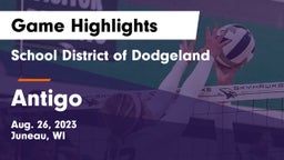School District of Dodgeland vs Antigo Game Highlights - Aug. 26, 2023