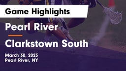 Pearl River  vs Clarkstown South Game Highlights - March 30, 2023