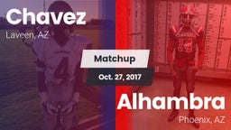 Matchup: Chavez  vs. Alhambra  2017