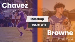Matchup: Chavez  vs. Browne  2018