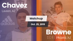 Matchup: Chavez  vs. Browne  2019