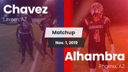 Matchup: Chavez  vs. Alhambra  2019