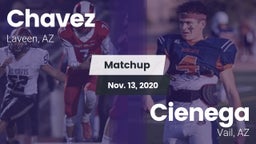 Matchup: Chavez  vs. Cienega  2020
