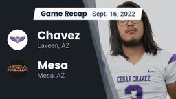 Recap: Chavez  vs. Mesa  2022