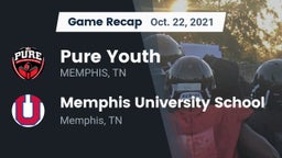 Recap: Pure Youth  vs. Memphis University School 2021
