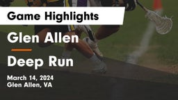 Glen Allen  vs Deep Run  Game Highlights - March 14, 2024