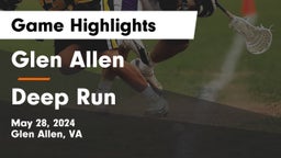 Glen Allen  vs Deep Run  Game Highlights - May 28, 2024