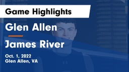 Glen Allen  vs James River  Game Highlights - Oct. 1, 2022