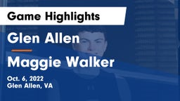 Glen Allen  vs Maggie Walker Game Highlights - Oct. 6, 2022