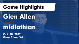 Glen Allen  vs midlothian Game Highlights - Oct. 10, 2022