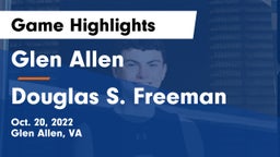 Glen Allen  vs Douglas S. Freeman  Game Highlights - Oct. 20, 2022