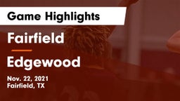 Fairfield  vs Edgewood  Game Highlights - Nov. 22, 2021