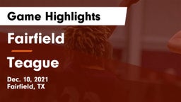Fairfield  vs Teague  Game Highlights - Dec. 10, 2021