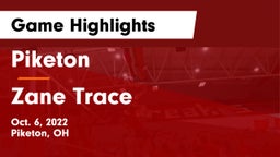 Piketon  vs Zane Trace  Game Highlights - Oct. 6, 2022