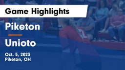 Piketon  vs Unioto  Game Highlights - Oct. 5, 2023