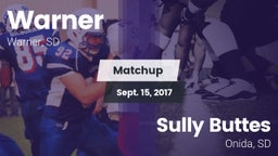 Matchup: Warner  vs. Sully Buttes  2017