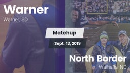 Matchup: Warner  vs. North Border  2019