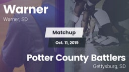 Matchup: Warner  vs. Potter County Battlers 2019