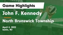 John F. Kennedy  vs North Brunswick Township  Game Highlights - April 4, 2022