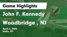 John F. Kennedy  vs Woodbridge , NJ Game Highlights - April 6, 2022