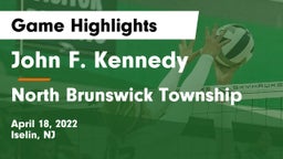 John F. Kennedy  vs North Brunswick Township  Game Highlights - April 18, 2022