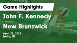 John F. Kennedy  vs New Brunswick  Game Highlights - April 25, 2022