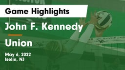 John F. Kennedy  vs Union  Game Highlights - May 6, 2022