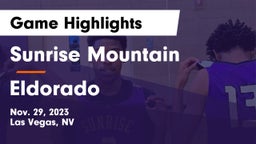 Sunrise Mountain  vs Eldorado  Game Highlights - Nov. 29, 2023