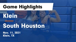 Klein  vs South Houston  Game Highlights - Nov. 11, 2021