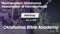 Matchup: NOAH vs. Oklahoma Bible Academy 2019