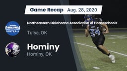 Recap: Northeastern Oklahoma Association of Homeschools vs. Hominy  2020