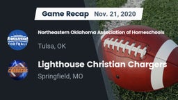 Recap: Northeastern Oklahoma Association of Homeschools vs. Lighthouse Christian Chargers 2020