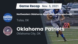 Recap: Northeastern Oklahoma Association of Homeschools vs. Oklahoma Patriots 2021