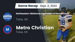 Recap: Northeastern Oklahoma Association of Homeschools vs. Metro Christian  2022