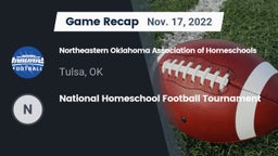 Recap: Northeastern Oklahoma Association of Homeschools vs. National Homeschool Football Tournament 2022