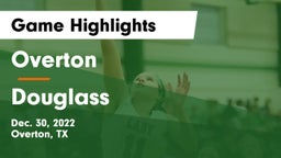 Overton  vs Douglass  Game Highlights - Dec. 30, 2022