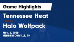 Tennessee Heat vs Halo Wolfpack Game Highlights - Nov. 6, 2020