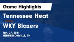 Tennessee Heat vs WKY Blazers Game Highlights - Jan. 27, 2021