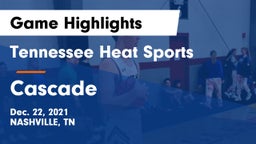 Tennessee Heat Sports vs Cascade  Game Highlights - Dec. 22, 2021