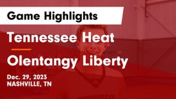 Tennessee Heat vs Olentangy Liberty  Game Highlights - Dec. 29, 2023