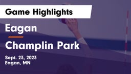 Eagan  vs Champlin Park  Game Highlights - Sept. 23, 2023