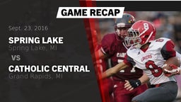 Recap: Spring Lake  vs. Catholic Central  2016